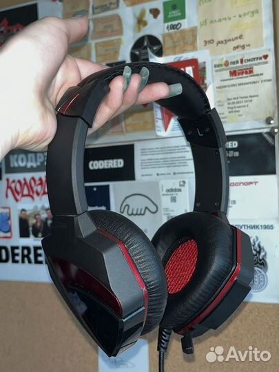 Игровые наушники A4Tech Bloody g501