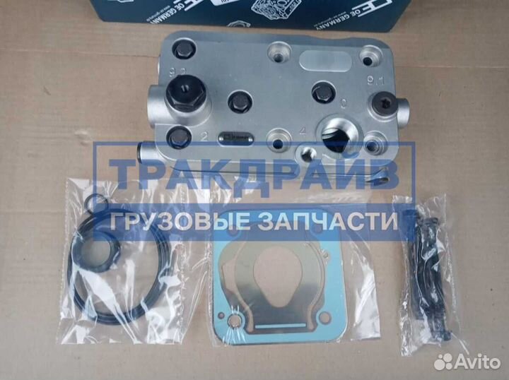 ГБЦ компрессора Мерседес Аксор мотор OM457 OM460