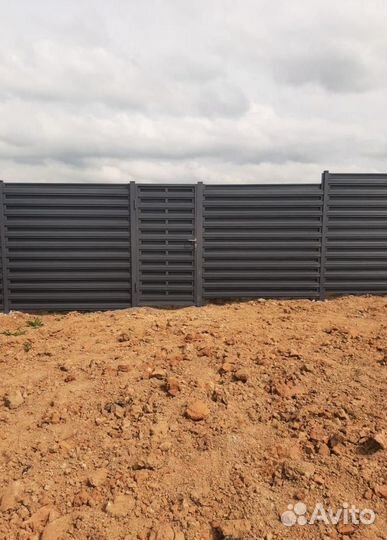 Забор металлический замер бесплатно под ключ