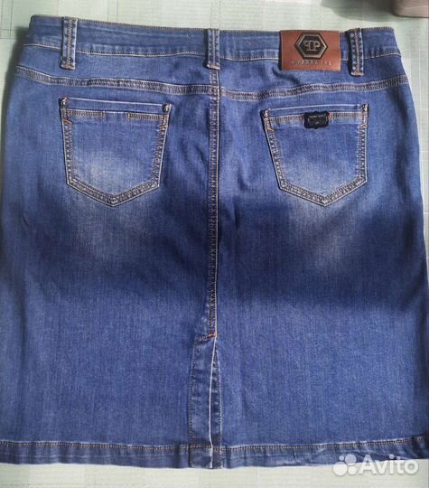 Юбки джинсовые