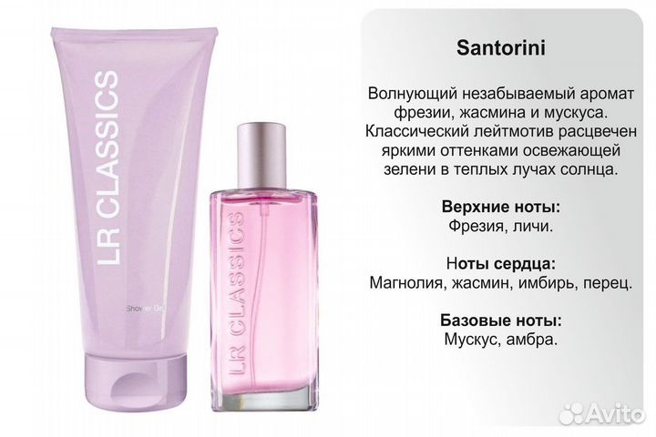 Парфюм от LR Санторини
