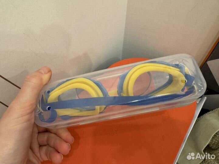 Очки для плавания дектские синие пони pony