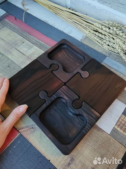 Подставки под горячее + две мини менажницы