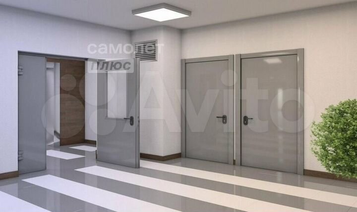 2-к. квартира, 57,8 м², 4/21 эт.