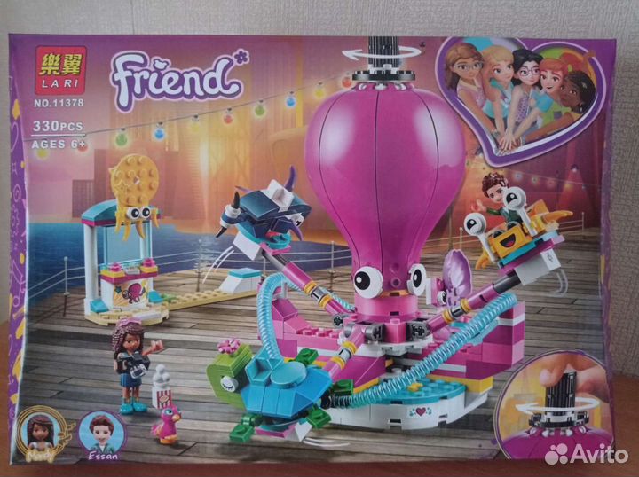 Конструктор Friend 11378 Веселый Осьминог