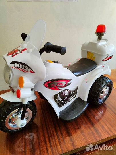 Детский мотоцикл на аккумуляторе бу