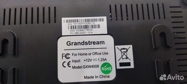 Grandstream GXW4008 - IP шлюз