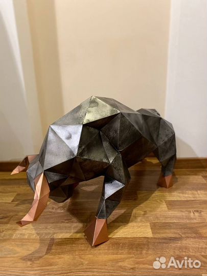 Декоративная.полигональная.фигура