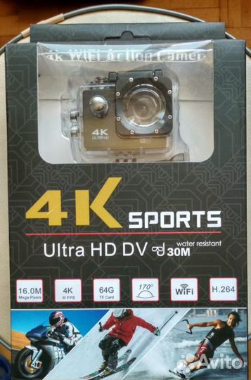 Экшн камера 4к