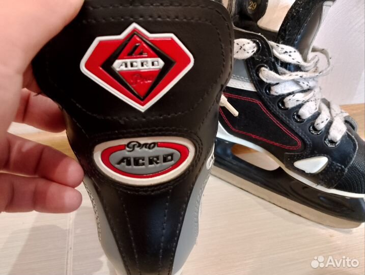 Коньки хоккейные детские acro pro 29 размер