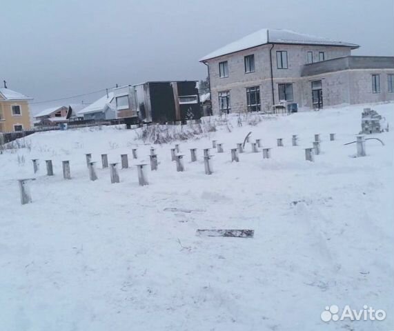 Железобетонные сваи забивка