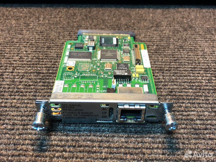 Модуль vwic2-1MFT T1/E1 от cisco 1941 series