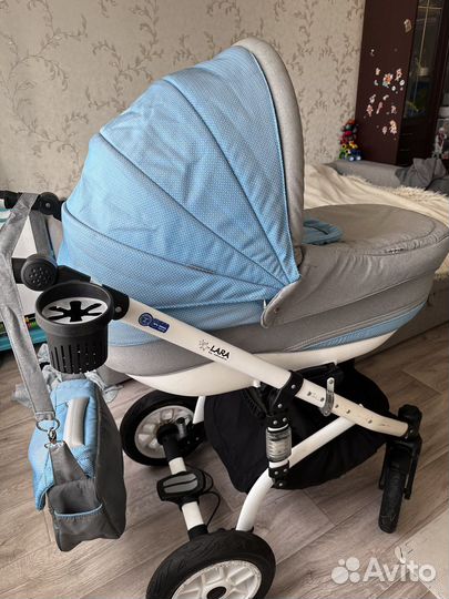 Коляска 2 в 1 adamex lora