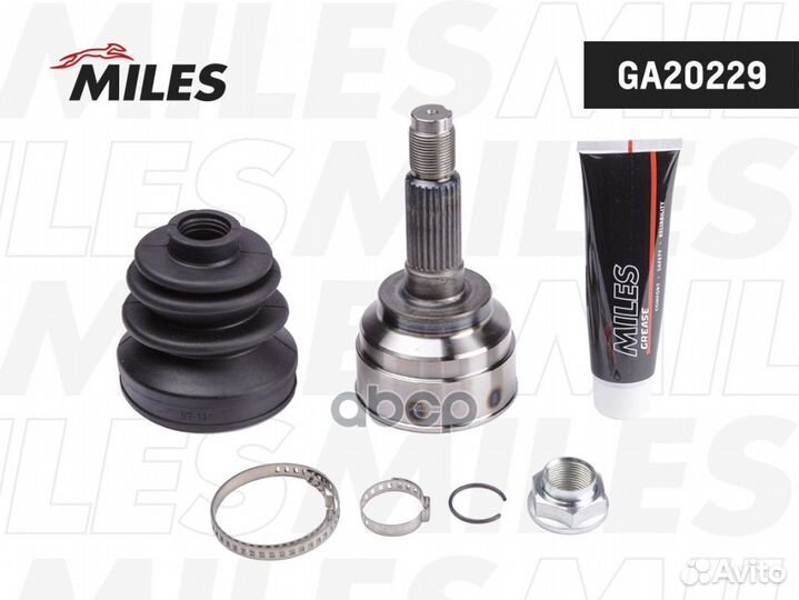 ШРУС mazda 626 1.8/2.0D 87-97 нар. GA20229 Miles