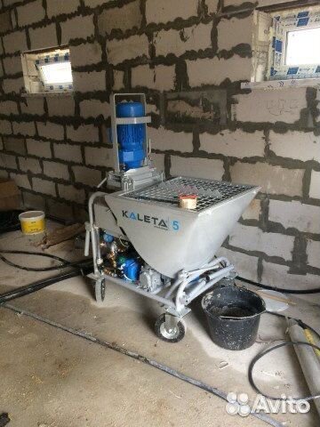 Штукатурная станция Kaleta 5 Калета 5/ с пробегом