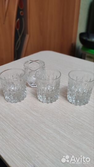 Штофы и графины СССР цветное стекло