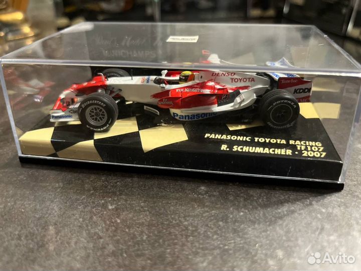 F1 1:43 Formula 1 Minichamps разные