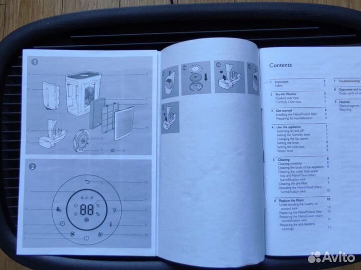 Очиститель/увлажнитель воздуха Philips HU 5930/10