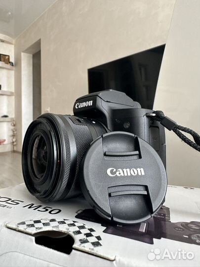Фотоаппарат Canon EOS M50 kit 15 с набором