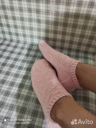 Носки женские вязаные