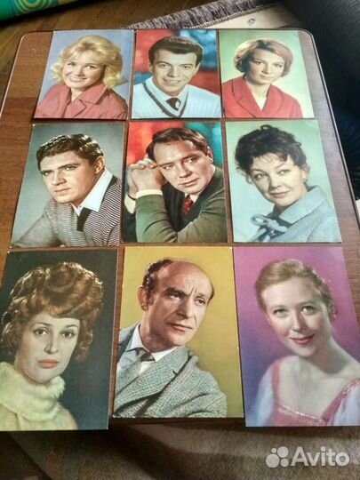 Открытки советских актеров