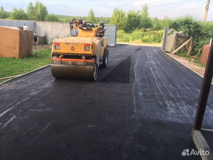 Укладка асфальта