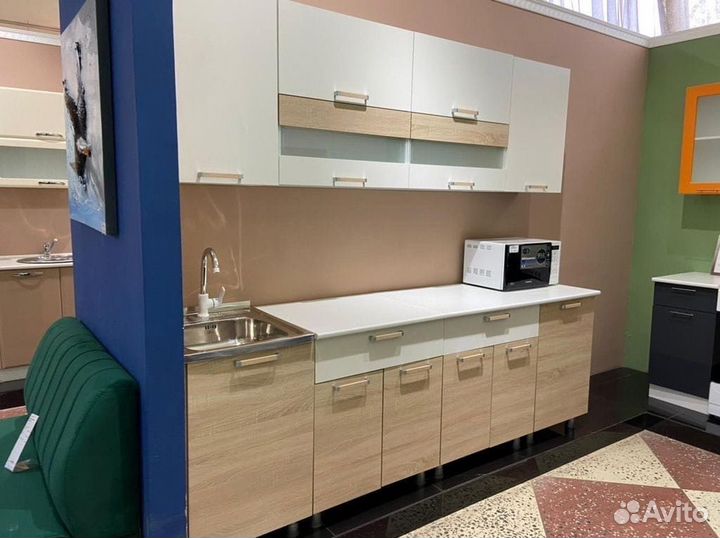 Кухня 2,4 метра Айсберри