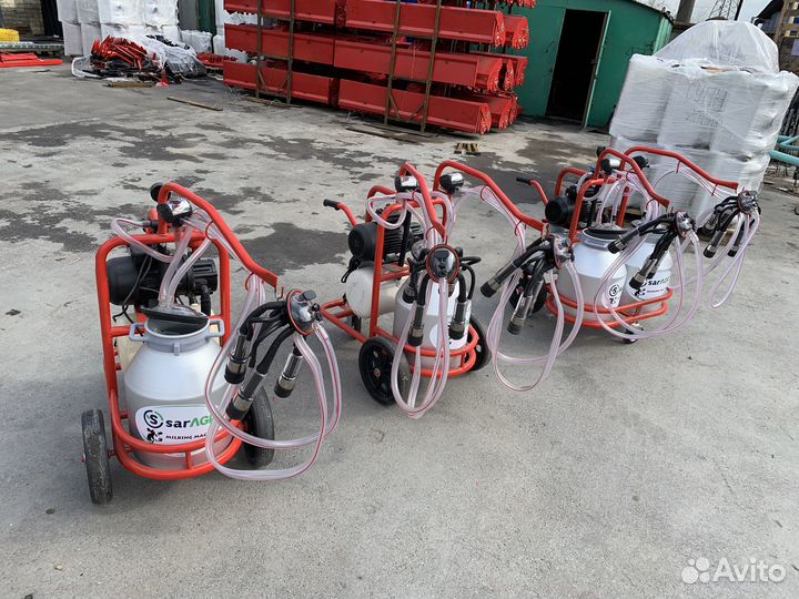 Доильный аппарат доилка Турция sarm-12