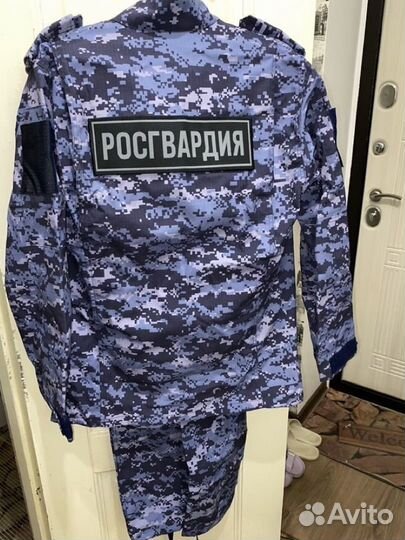 Форма Росгвардия синяя точка летняя