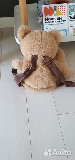 Плюшевый медведь новый рюкзак для конфет