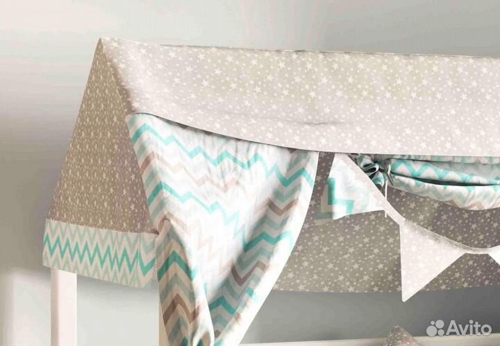 Балдахин для кровати с надстройкой 