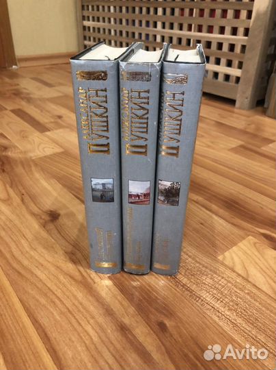 А. С Пушкин, новые, 3 тома