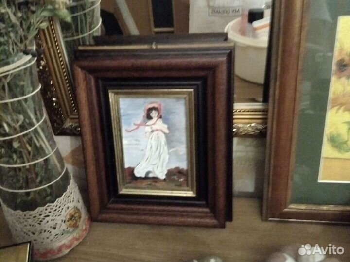 Картина Европа. Рама дуб