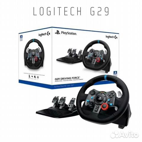 Игровой руль Logitech G29 PS3/PS4/PS5/PC объявление продам