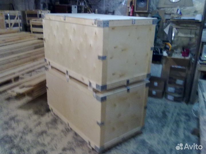 Деревянные и фанерные ящики