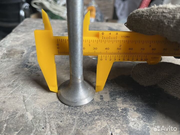 Клапан выпускной газ-53, газ-66, Волга