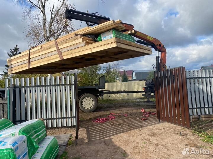 Услуги манипулятора 15 тонн