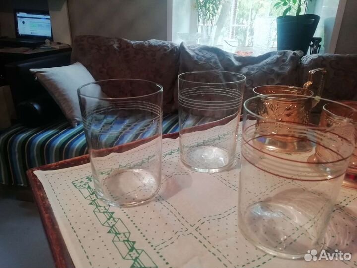 Стаканы для подстаканников СССР