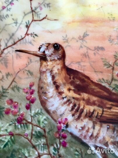 Антикварная тарелка Limoges