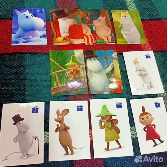 Мумитрогательная зима наклейки