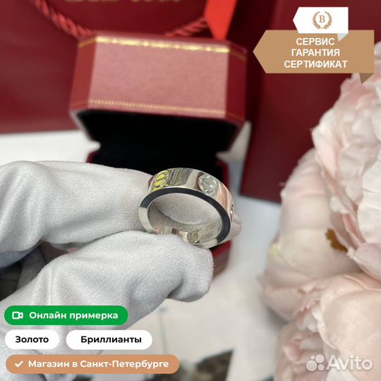 Золотое кольцо Cartier Love