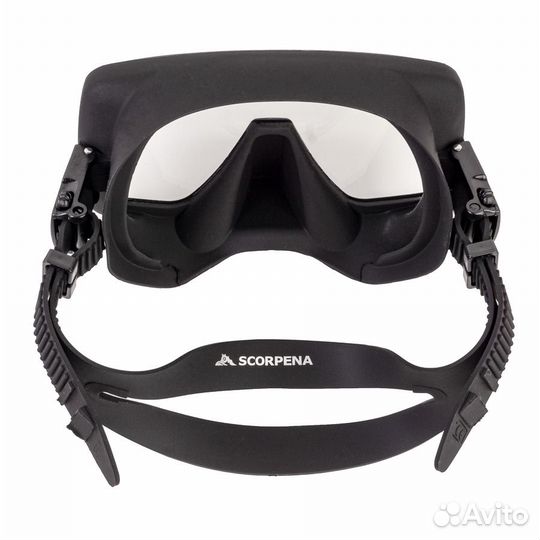 Маска Scorpena Y,матовая,безрамная
