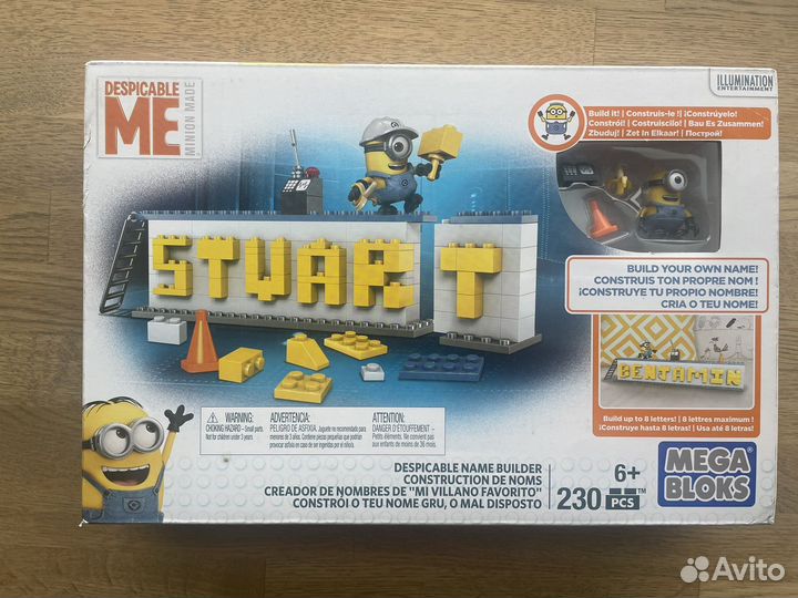 Конструктор миньоны (Маттел) оригинал 2016