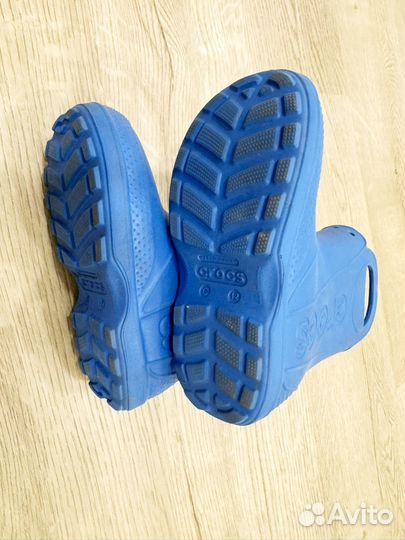 Детские резиновые сапоги crocs 12