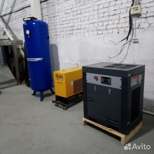 Винтовой компрессор IC 10/8 (10) AM DF 500L