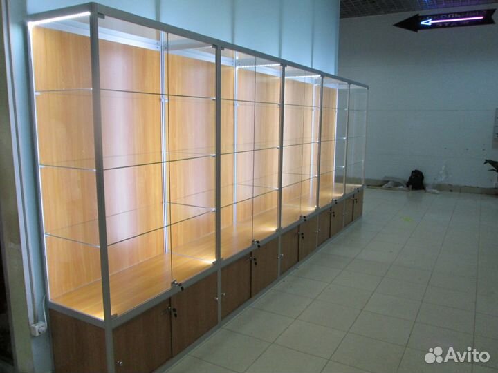 Витрины из профиля