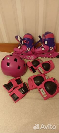 Ролики для девочки р 28-30