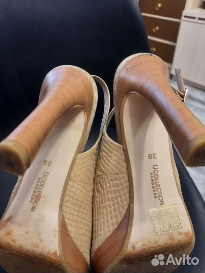 Босоножки женские 39 размер натуральная кожа