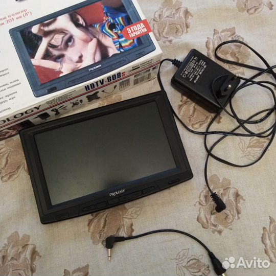 Переносной телевизор Prology на запчасти