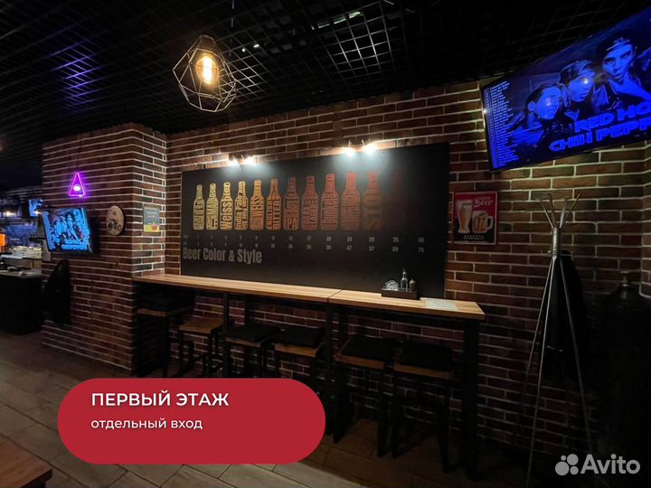 Прибыльный крафтовый бар на берегу Москвы реки